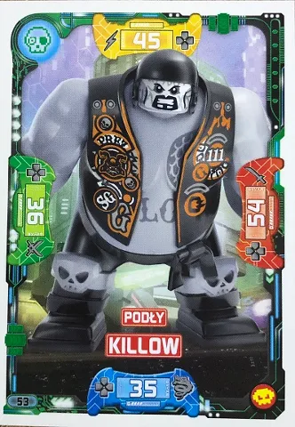 NINJAGO Trading Card Game (Polish) Series 5 (Następny Poziom) - # 53 Podły Killow