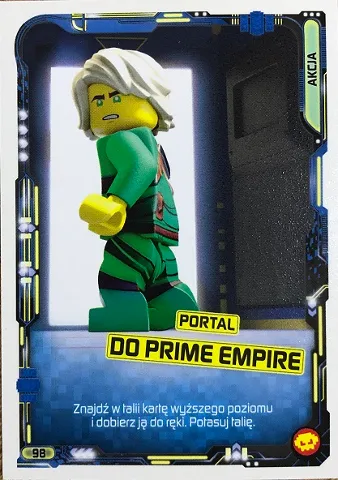 NINJAGO Trading Card Game (Polish) Series 5 (Następny Poziom) - # 98 Portal do prime empire