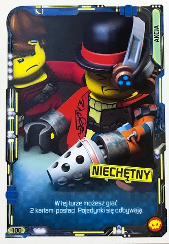 NINJAGO Trading Card Game (Polish) Series 5 (Następny Poziom) - # 100 Niechętny