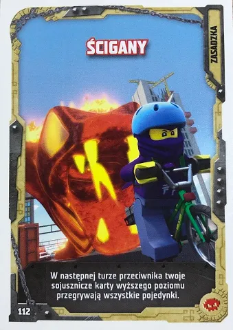 NINJAGO Trading Card Game (Polish) Series 5 (Następny Poziom) - # 112 Ścigany