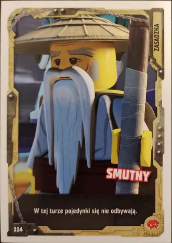 NINJAGO Trading Card Game (Polish) Series 5 (Następny Poziom) - # 114 Smutny