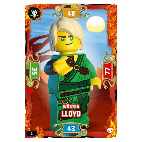 NINJAGO Trading Card Game (German) Series 5 - # 1 Wüsten Lloyd