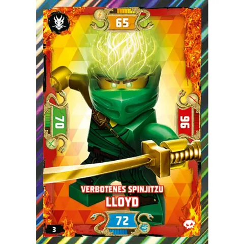 NINJAGO Trading Card Game (German) Series 5 - # 3 Verbotenes Spinjitzu Lloyd