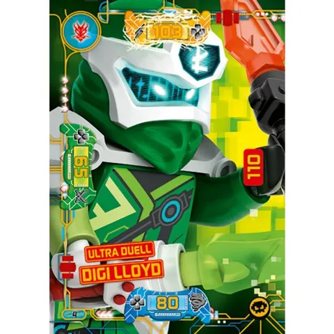 NINJAGO Trading Card Game (German) Series 5 - # 4 Ultra Duell Digi Lloyd