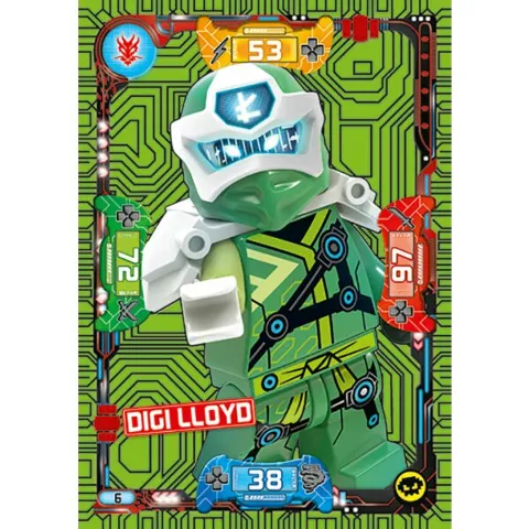 NINJAGO Trading Card Game (German) Series 5 - # 6 Digi Lloyd