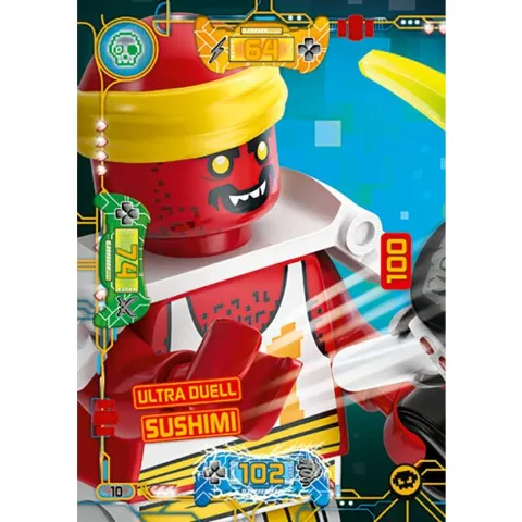 NINJAGO Trading Card Game (German) Series 5 - # 10 Ultra Duell Sushimi