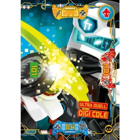 NINJAGO Trading Card Game (German) Series 5 - # 11 Ultra Duell Digi Cole