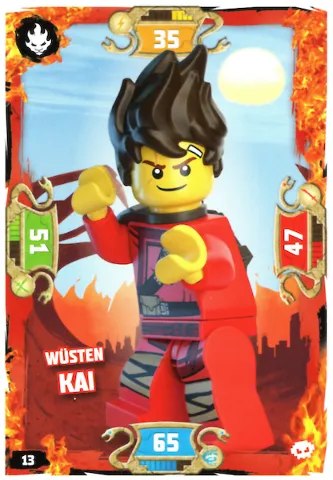 NINJAGO Trading Card Game (German) Series 5 - # 13 Wüsten Kai