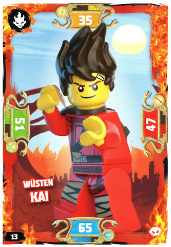 NINJAGO Trading Card Game (German) Series 5 - # 13 Wüsten Kai