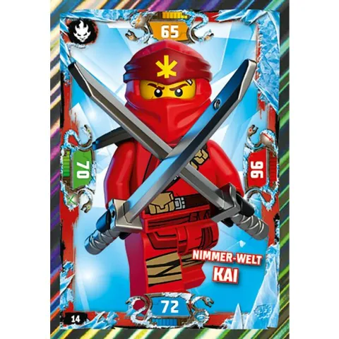 NINJAGO Trading Card Game (German) Series 5 - # 14 Nimmer-Welt Kai