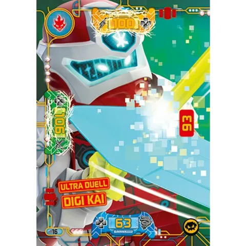 NINJAGO Trading Card Game (German) Series 5 - # 16 Ultra Duell Digi Kai