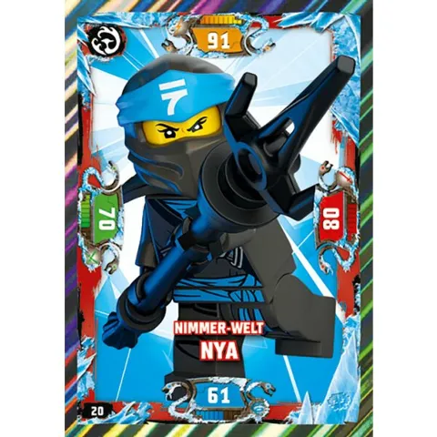 NINJAGO Trading Card Game (German) Series 5 - # 20 Nimmer-Welt Nya