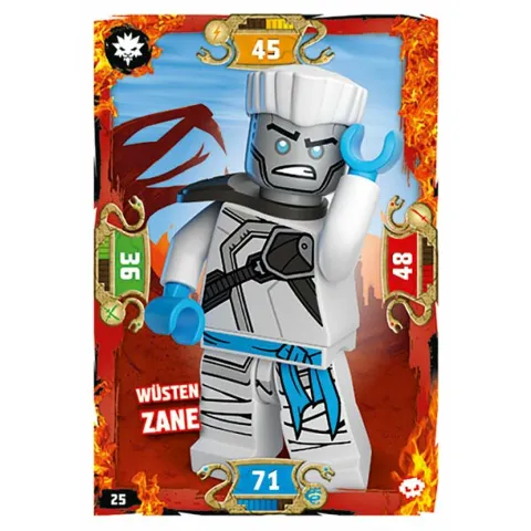 NINJAGO Trading Card Game (German) Series 5 - # 25 Wüsten Zane