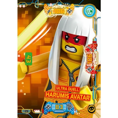 NINJAGO Trading Card Game (German) Series 5 - # 29 Ultra Duell Harumis Avatar
