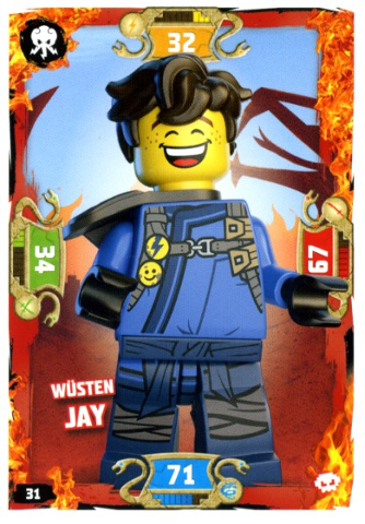 NINJAGO Trading Card Game (German) Series 5 - # 31 Wüsten Jay