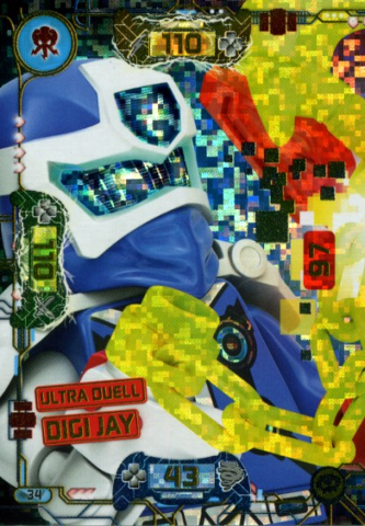 NINJAGO Trading Card Game (German) Series 5 - # 34 Ultra Duell Digi Jay