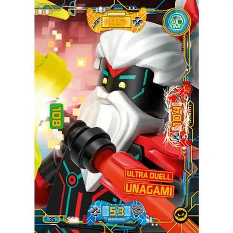 NINJAGO Trading Card Game (German) Series 5 - # 35 Ultra Duell Unagami