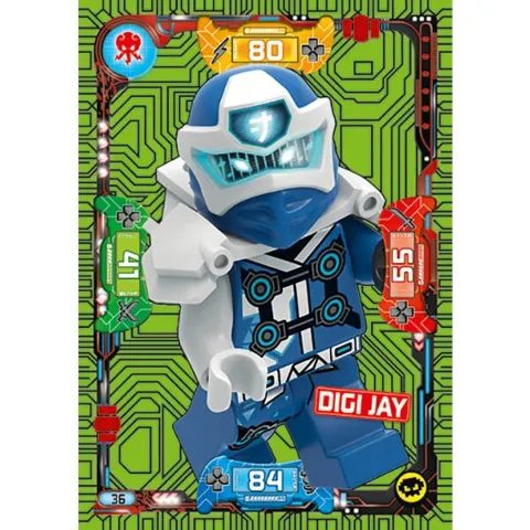 NINJAGO Trading Card Game (German) Series 5 - # 36 Digi Jay
