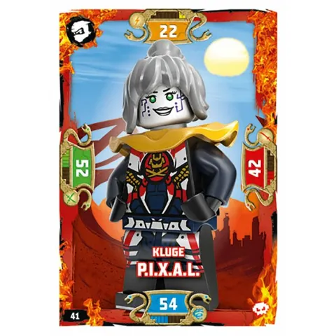NINJAGO Trading Card Game (German) Series 5 - # 41 Kluge P.I.X.A.L.