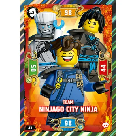 NINJAGO Trading Card Game (German) Series 5 - # 43 Team Ninjago City Ninja