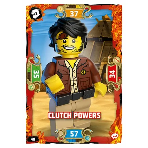 NINJAGO Trading Card Game (German) Series 5 - # 48 Clutch Powers