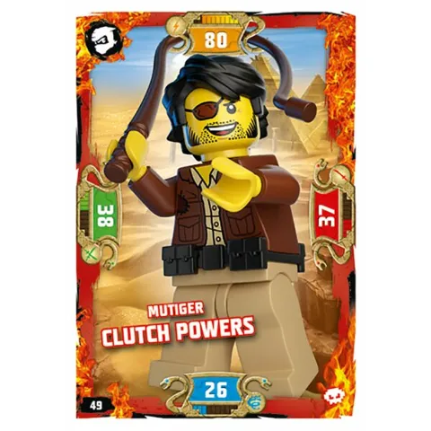 NINJAGO Trading Card Game (German) Series 5 - # 49 Mutiger Clutch Powers