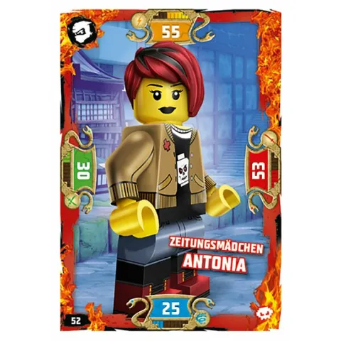NINJAGO Trading Card Game (German) Series 5 - # 52 Zeitungsmädchen Antonia
