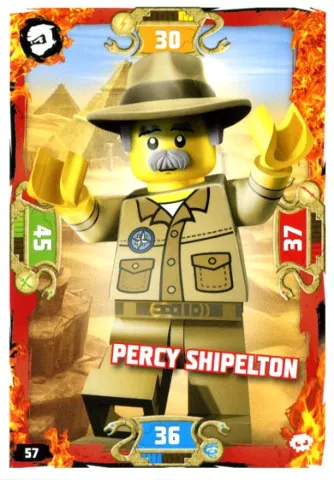 NINJAGO Trading Card Game (German) Series 5 - # 57 Percy Shipelton
