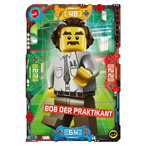 NINJAGO Trading Card Game (German) Series 5 - # 69 Bob der Praktikant
