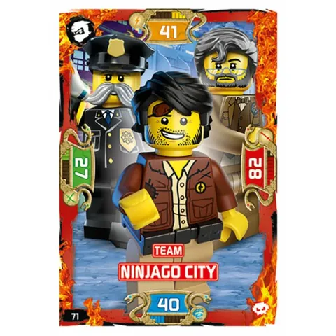 NINJAGO Trading Card Game (German) Series 5 - # 71 Team Ninjago City