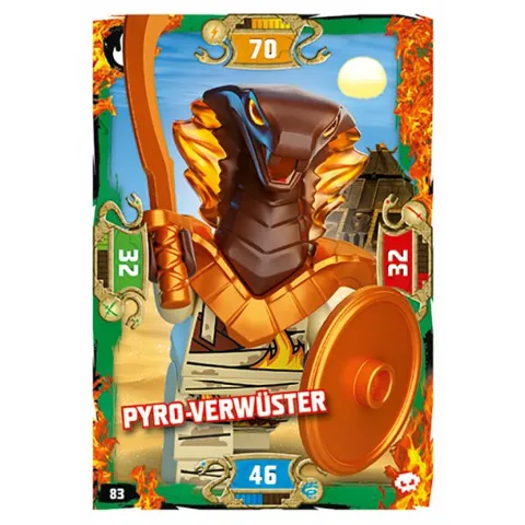 NINJAGO Trading Card Game (German) Series 5 - # 83 Pyro-Verwüster