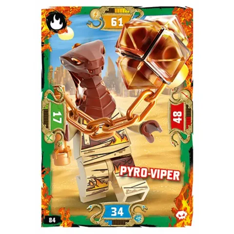 NINJAGO Trading Card Game (German) Series 5 - # 84 Pyro-Viper