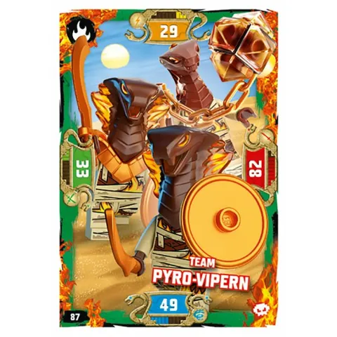 NINJAGO Trading Card Game (German) Series 5 - # 87 Team Pyro-Vipern