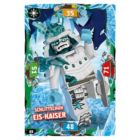 NINJAGO Trading Card Game (German) Series 5 - # 89 Schlittschuh Eis-Kaiser