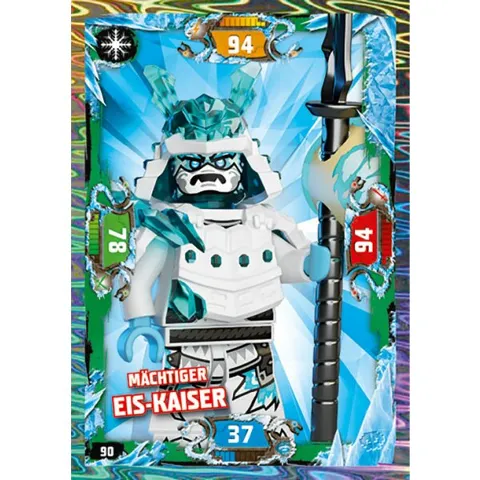 NINJAGO Trading Card Game (German) Series 5 - # 90 Mächtiger Eis-Kaiser