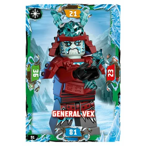 NINJAGO Trading Card Game (German) Series 5 - # 91 General Vex