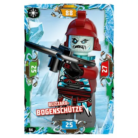 NINJAGO Trading Card Game (German) Series 5 - # 94 Blizzard-Bogenschütze