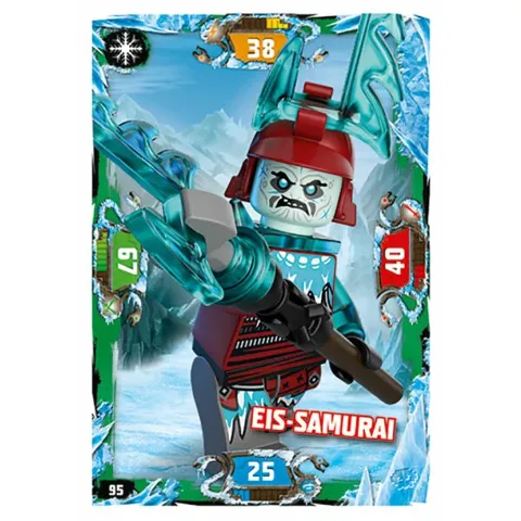 NINJAGO Trading Card Game (German) Series 5 - # 95 Eis-Samurai
