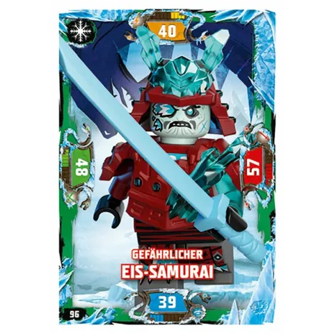 NINJAGO Trading Card Game (German) Series 5 - # 96 Gefährlicher Eis-Samurai