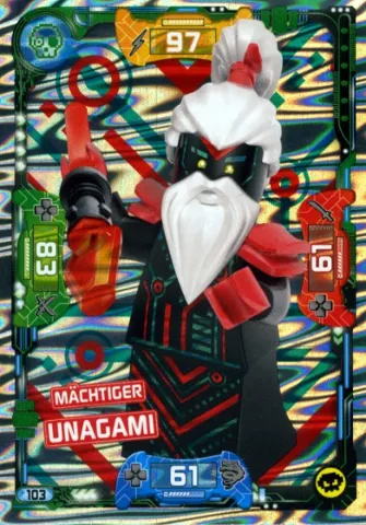 NINJAGO Trading Card Game (German) Series 5 - # 103 Mächtiger Unagami