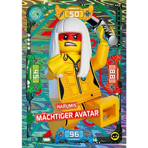 NINJAGO Trading Card Game (German) Series 5 - # 114 Harumis Mächtiger Avatar