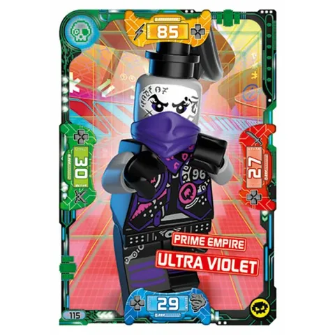 NINJAGO Trading Card Game (German) Series 5 - # 115 Prime Empire Ultra Violet
