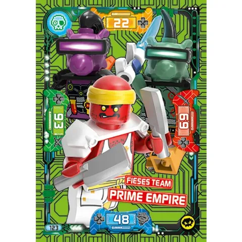 NINJAGO Trading Card Game (German) Series 5 - # 123 Fieses Team Prime Empire