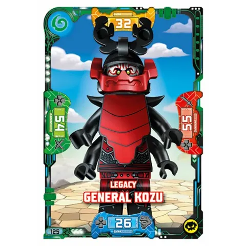 NINJAGO Trading Card Game (German) Series 5 - # 125 Legacy General Kozu