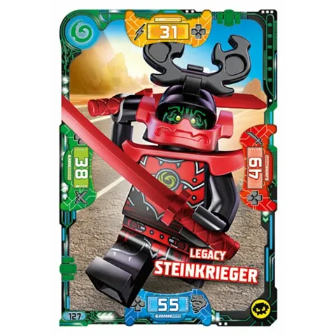 NINJAGO Trading Card Game (German) Series 5 - # 127  Legacy Steinkrieger