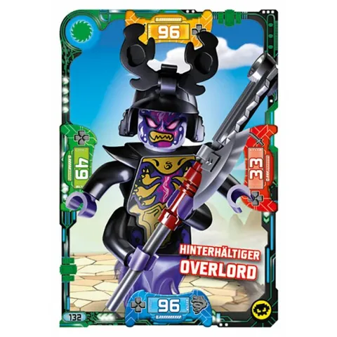 NINJAGO Trading Card Game (German) Series 5 - # 132 Hinterhältiger Overlord