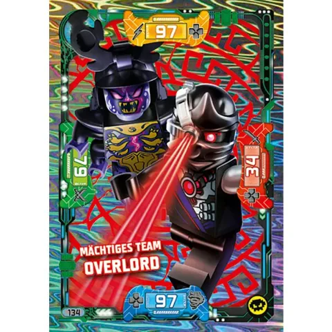 NINJAGO Trading Card Game (German) Series 5 - # 134 Mächtiges Team Overlord