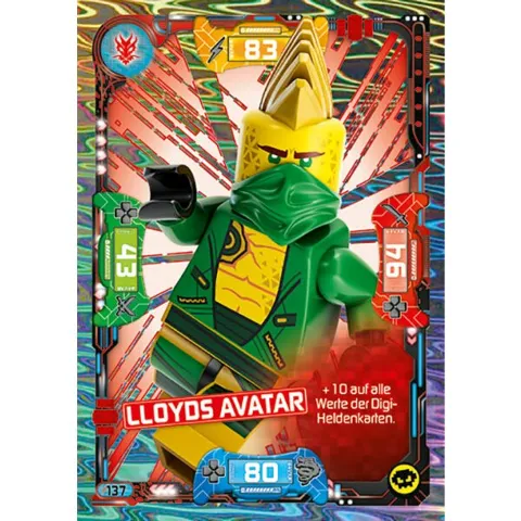 NINJAGO Trading Card Game (German) Series 5 - # 137 Lloyds Avatar