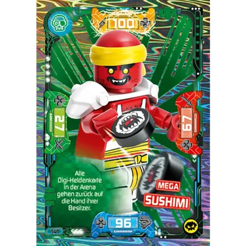 NINJAGO Trading Card Game (German) Series 5 - # 141 Mega Sushimi