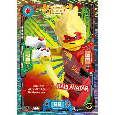 NINJAGO Trading Card Game (German) Series 5 - # 143 Kais Avatar